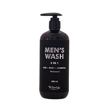 Żel męski 3 w 1 TOP BEAUTY Men`s Wash 3 w 1 do twarzy, ciała i perfumowany szampon