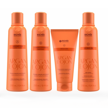Zestaw domowy Richee Argan Ojon 250x250x150x250 ml