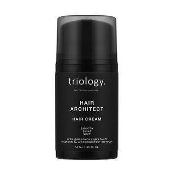 Krem do włos&oacute;w dla blasku, idealnej gładkości i jedwabistości Triology Hair Architect Hair Cream