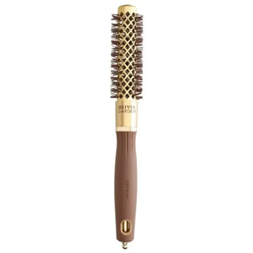 Olivia Garden Expert Blowout Chine Wavy Bristles Gold & Brown, 20 mm