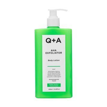 Balsam do ciała z kwasami AHA Q+A AHA Exfoliator Body Lotion