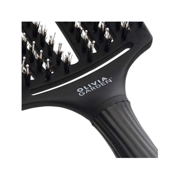 Olivia Garden Szczotka do masażu Finger Brush Large, Black