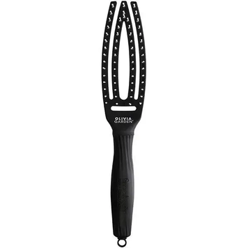 Szczotka do masażu Olivia Garden Finger Brush Small, Black
