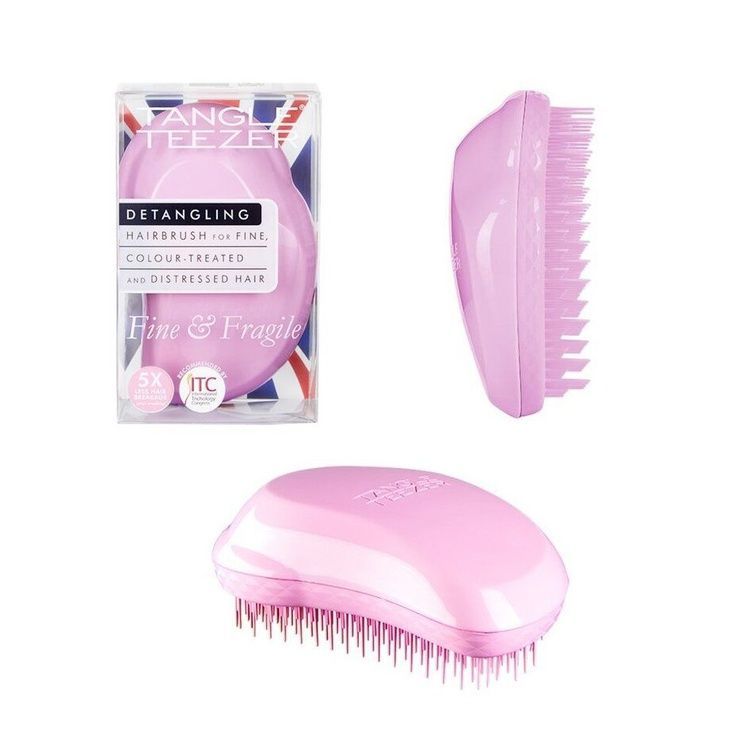 Plątanina Teezer. Grzebień Original Fine & Fragile Pink Dawn
