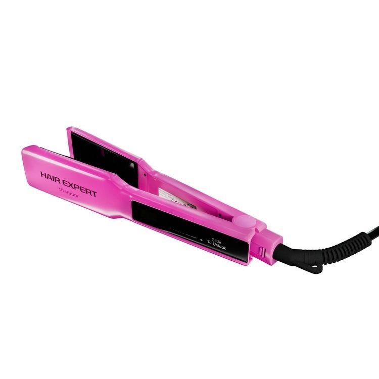 Prostownica do włos&oacute;w Hair Expert Titanium Rose Red