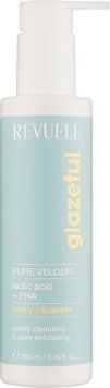Mleczko do oczyszczania twarzy REVUELE Glazeful Pure Velour Milky Cleanser