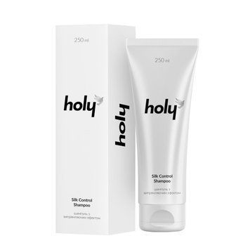 Szampon o działaniu prostującym holy silk control shampoo
