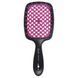 Janeke SUPERBRUSH-small BLACK/FUCHSIA. Grzebień арт. 71SP234 FUX