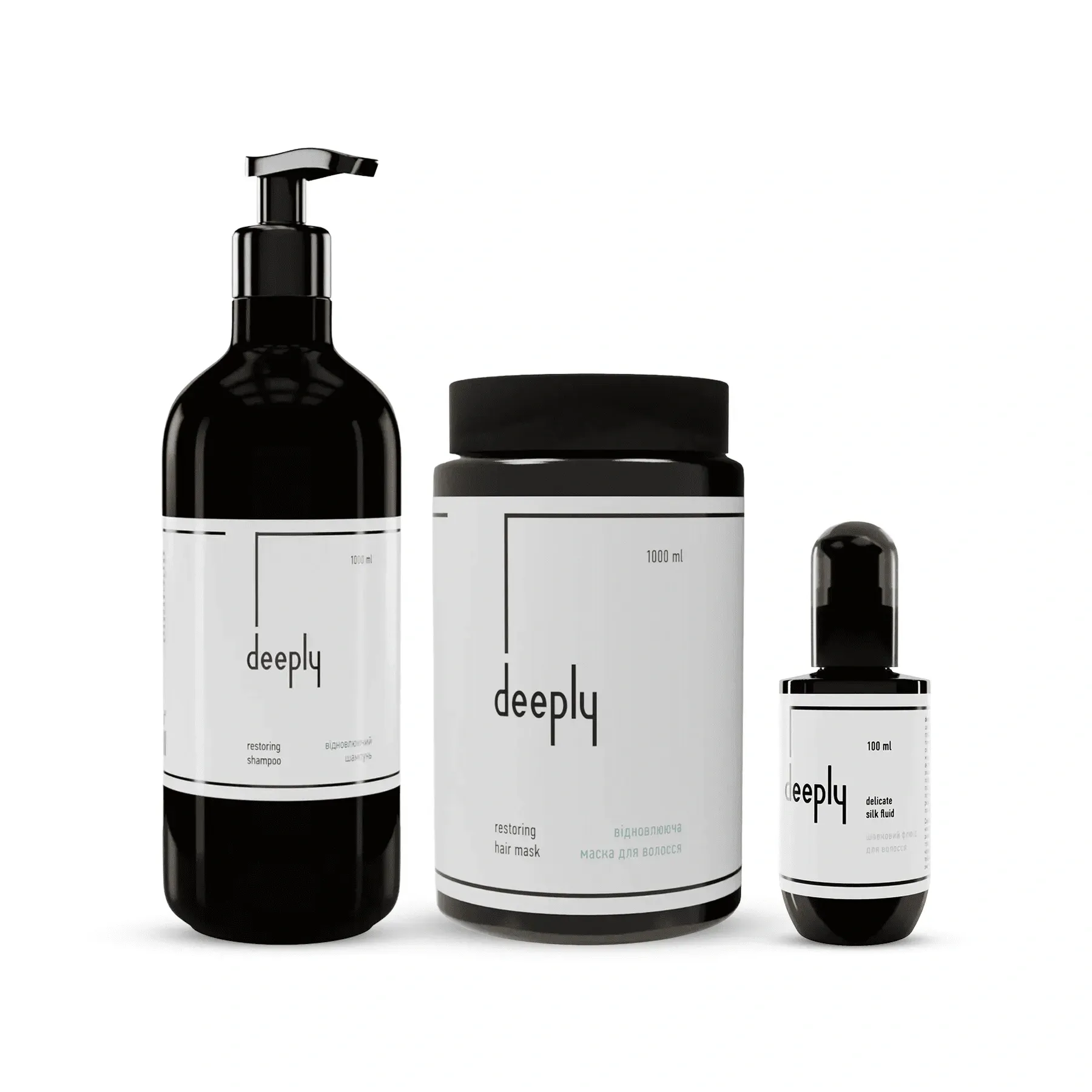 deeply Deep Repair Set with Silk Fluid
