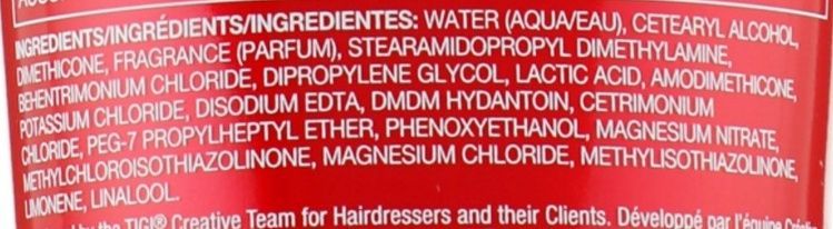 Tigi Bed Head Urban Antidotes Resurrection CONDITIONER odżywka do włos&oacute;w cienkich i osłabionych 200 ml