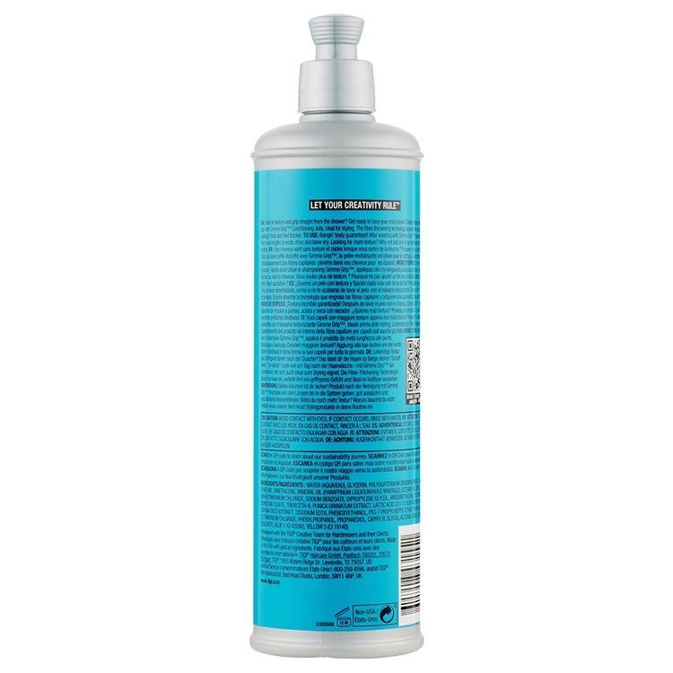 Tigi Bed Head Gimme Grip Conditioner Texturizing odżywka zwiększająca objętość 400 ml