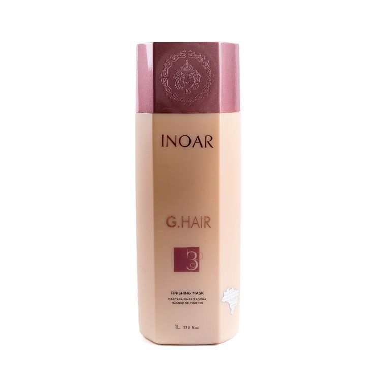Keratynowy zestaw do prostowania włos&oacute;w Inoar G-hair 3x1000 ml