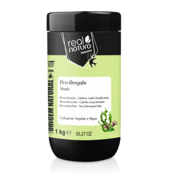 Maska do intensywnej regeneracji włos&oacute;w Real Natura Pro-Resgate Mask