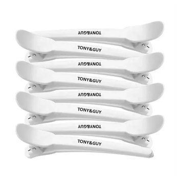 Hair Expert Toni&Guy Clip, x12, Biały