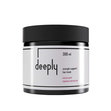 Maska do łamliwych włos&oacute;w deeply Strength Support Hair Mask