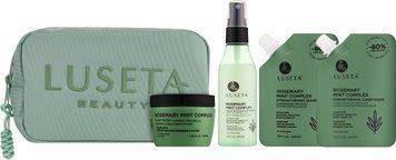 Odświeżający zestaw do włos&oacute;w z kosmetyczką Luseta Beauty Rosemary Mint Complex Travel Set