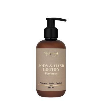 Perfumowany balsam do rąk i ciała TOP BEAUTY Body & Hand Lotion Perfumed Ambergris, Vanilla, Patchouli 250 ml