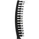 Olivia Garden Pędzel do masażu z naturalnym włosiem Finger Brush Combo Duży, czarny, art. OGBFBC3L