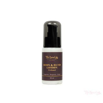 Perfumowany balsam do rąk i ciała TOP BEAUTY Body & Hand Lotion Perfumed Tangerine, Bergamot, Ginger 50 ml