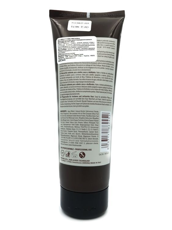 Nook Beauty Family Milk Sublime Mask Odżywcza maska do włos&oacute;w suchych i zniszczonych 250 ml