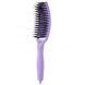 Olivia Garden Pędzel do masażu z naturalnym włosiem Finger Brush Combo Medium, lawenda, art. OGBFBC-LAV