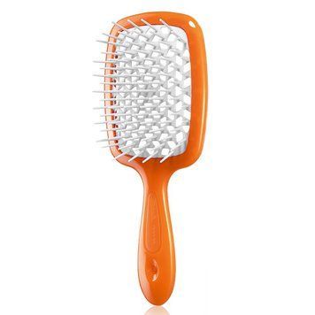 Janeke SUPERBRUSH ORANGE/WHITE. Grzebień арт. 86SP226VT
