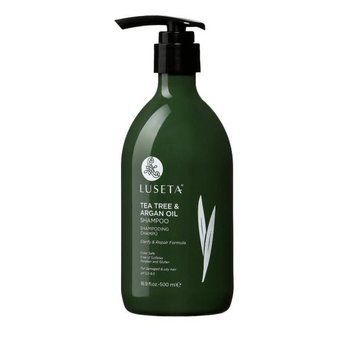 Szampon nawilżający do włos&oacute;w przetłuszczających się Luseta Beauty Tea Tree & Argan Oil Shampoo
