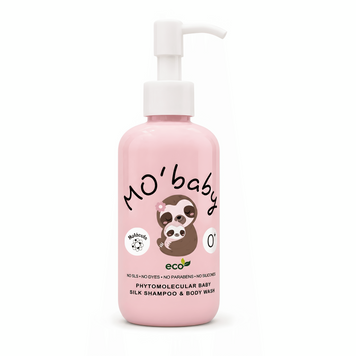 Fitomolekularny żel i szampon dla dzieci Molecula MO`baby Phytomolecular Baby Silk Shampoo & Body Wash