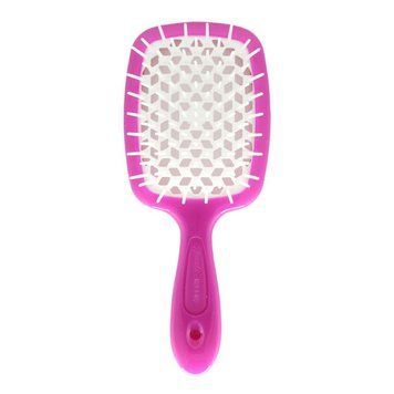 Janeke SUPERBRUSH PINK/WHITE. Grzebień арт. 86SP226FFL