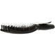 Olivia Garden Pędzel do masażu z naturalnym włosiem Finger Brush Combo Medium, czarny, art. OGBFBC2M