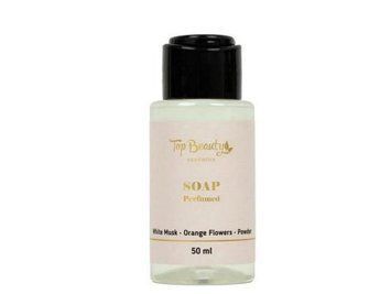 Perfumowane mydło w płynie do rąk i ciała TOP BEAUTY Soap Perfumed White Musk, Orange Flowers, Powder
