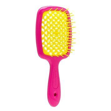 Janeke SUPERBRUSH PINK/YELLOW. Grzebień арт. 86SP226YFL