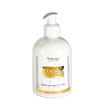 Krem do rąk i ciała TOP BEAUTY Cinnamon, Honey, Ginger Hand & Body Cream