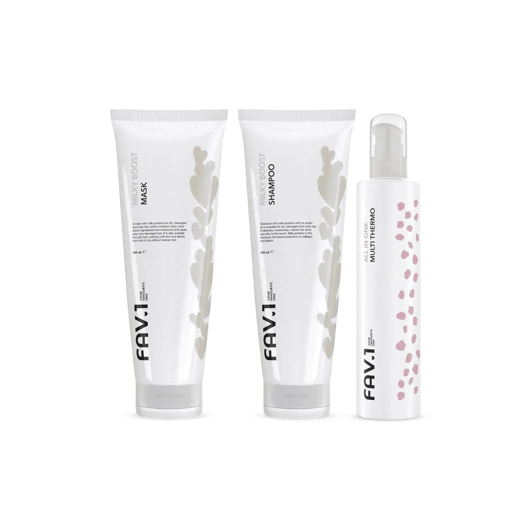 Strengthening Hair Set with Milk Proteins FAV.1