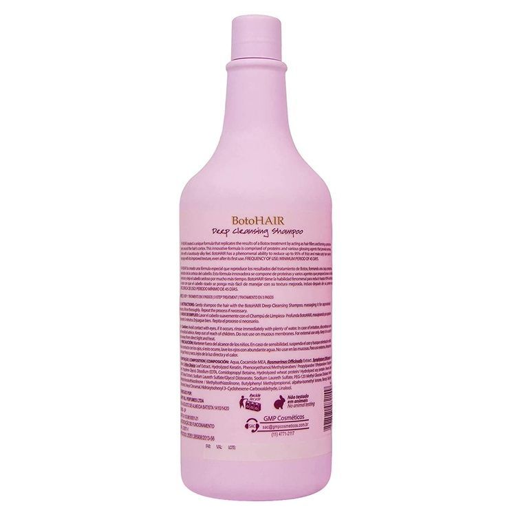 Inoar Botohair Deep Cleansing Shampoo 1000 ml