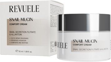Krem do twarzy z mucyną ślimaka REVUELE Snail Mucin Comfort Cream