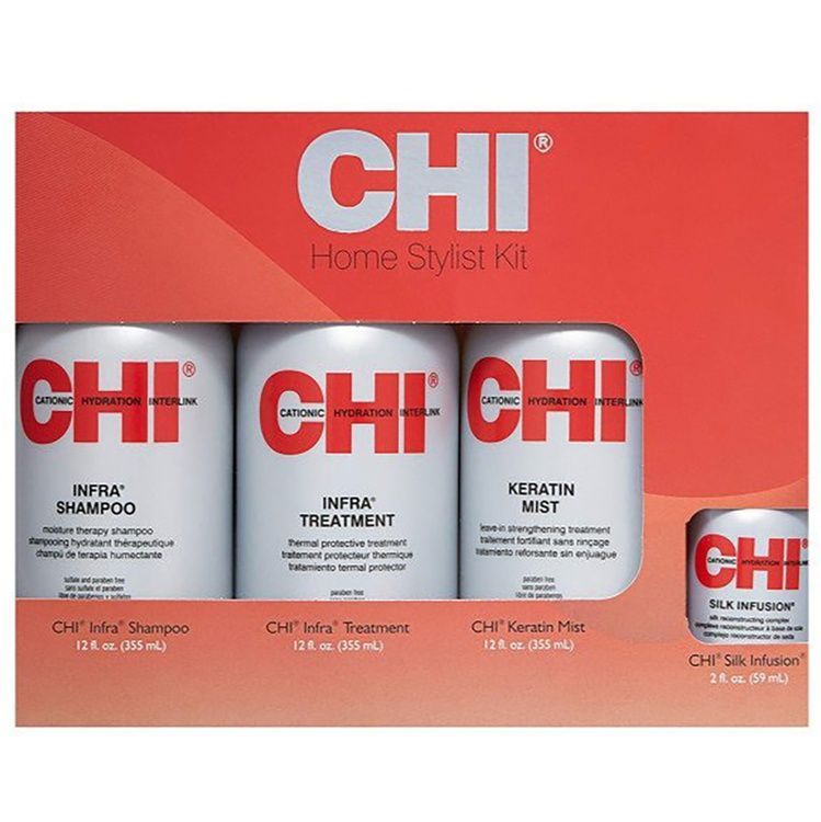 CHI HOME STILIST KIT zestaw 355 ml. + 355 ml. + 355 ml. + 59 ml.
