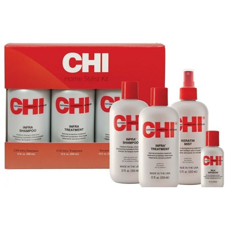 CHI HOME STILIST KIT zestaw 355 ml. + 355 ml. + 355 ml. + 59 ml.