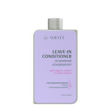 Odżywka bez spłukiwania zapewniająca włosom gładkość, miękkość i blask SOLVEE Lisse Leave-in Conditioner