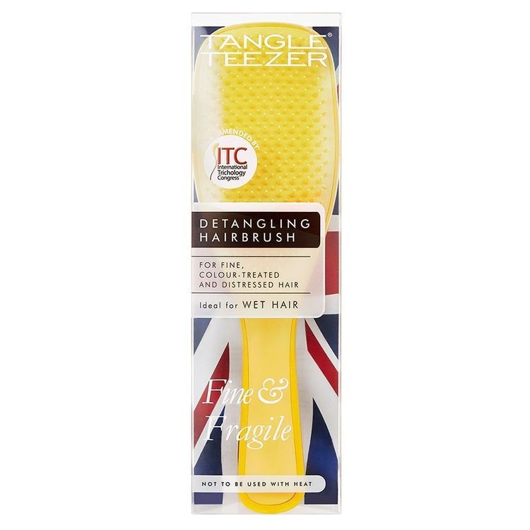 Tangle Teezer. Hair Brush The Wet Detangler Fine & Fragile Dandelion Yellow