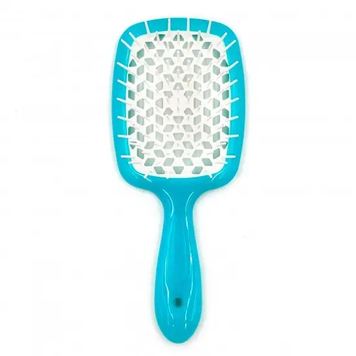 Szczotka do włos&oacute;w Janeke SUPERBRUSH-small TURQUOISE/WHITE.82SP234TSE