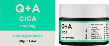Kojąca maseczka na noc z centellą Q+A Cica Calming Overnight Mask