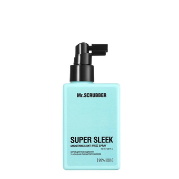 Spray do wygładzania i redukcji puszenia się włos&oacute;w Mr.Scrubber Super Sleek Smoothin & Anti-Frizz Spray
