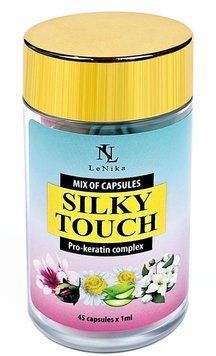 Miks kapsuł &bdquo;Jedwabisty dotyk&rdquo; LeNika Mix of Capsules Pro-Keratin Complex &bdquo;Silky Touch&rdquo; 45&times;1