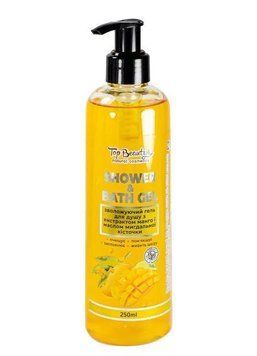 Nawilżający żel pod prysznic z ekstraktem z mango i olejem z migdałowych pestek TOP BEAUTY Shower & Bath Gel
