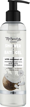 Nawilżający żel pod prysznic z olejem kokosowym TOP BEAUTY Shower & Bath Gel