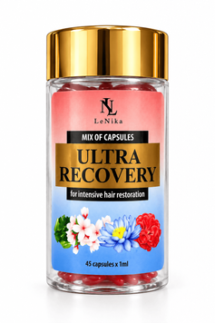 Miks kapsuł &bdquo;Ultra regeneracja&rdquo; do intensywnej regeneracji włos&oacute;w LeNika Mix of Capsules For Intensive Hair Restoration &bdquo;Ultra Recovery&rdquo; 45&times;1